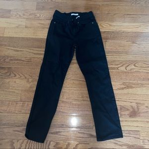 Levi’s Black Classic Straight Jeans